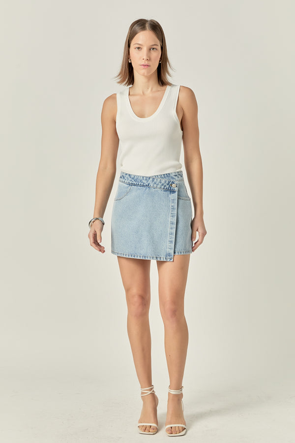 english factory Denim Skort BLUE