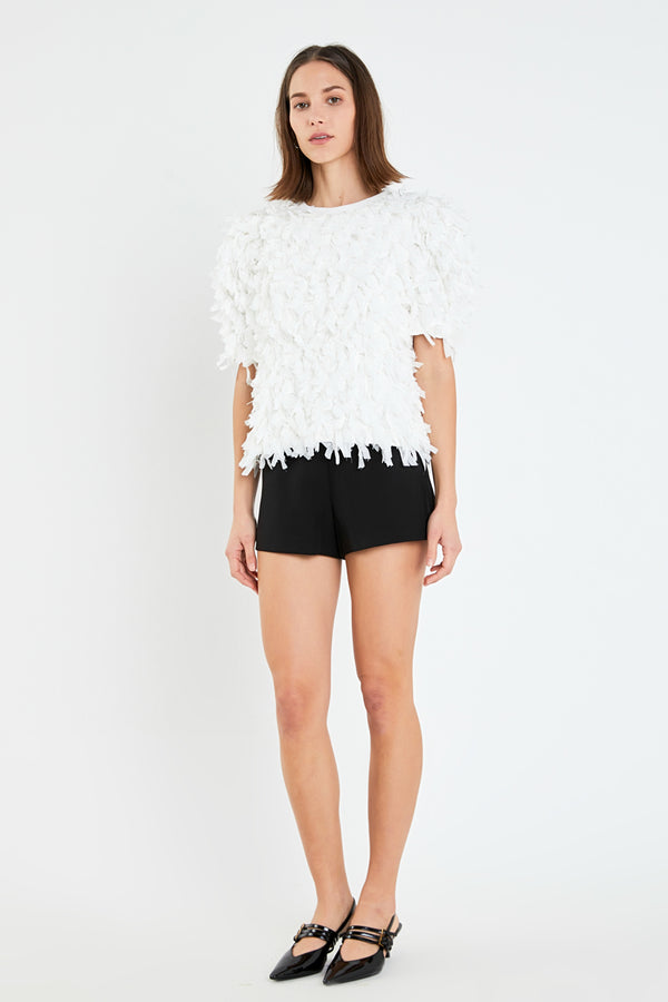 English Factory Low-rise Shorts BLACK