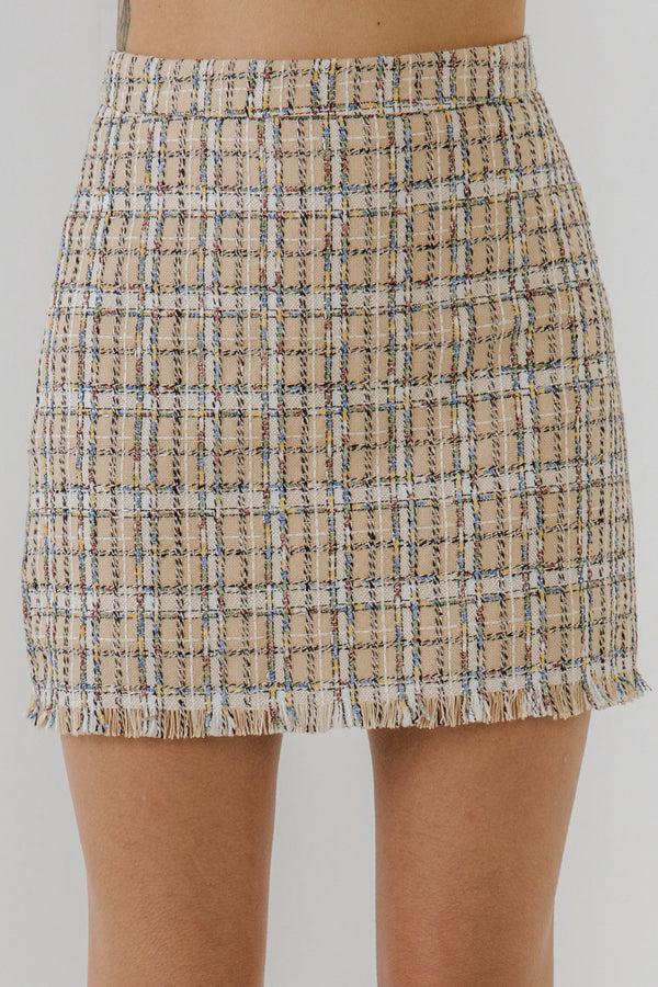 english factory Mini Skirt BEIGE