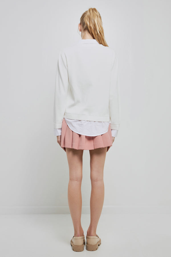English Factory Mini Tennis Skort BLUSH