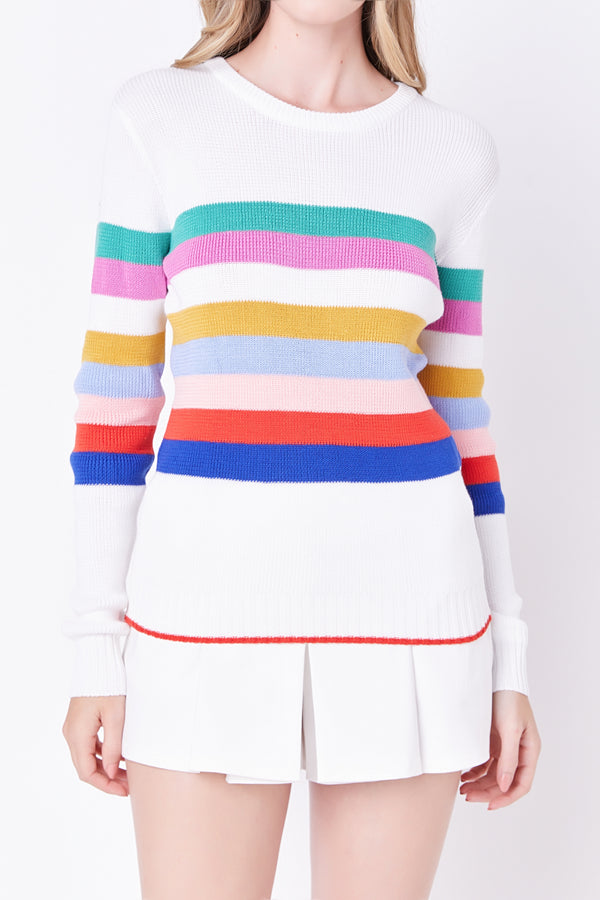 English Factory Multi Striped Sweater MULTI