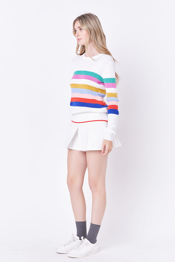 English Factory Multi Striped Sweater MULTI