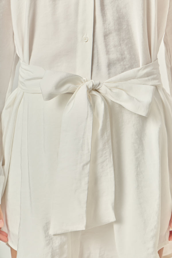 English Factory Oversize Long Shirts WHITE