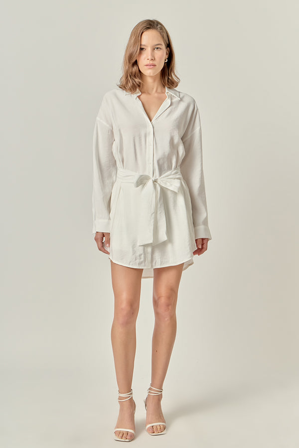 english factory Oversize Long Shirts WHITE