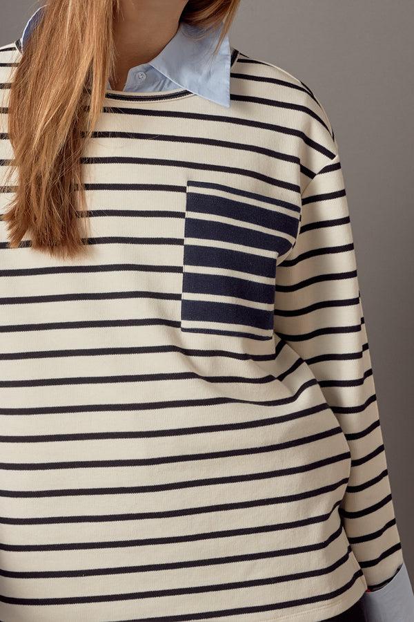 English Factory Piper Multi Stripe Tee MULTI