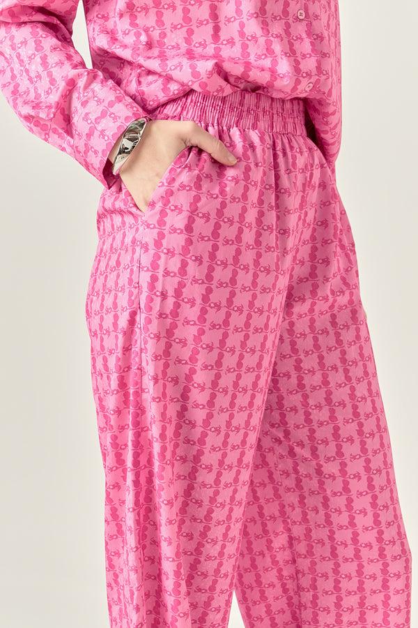 English Factory Printed Long Pants PINK