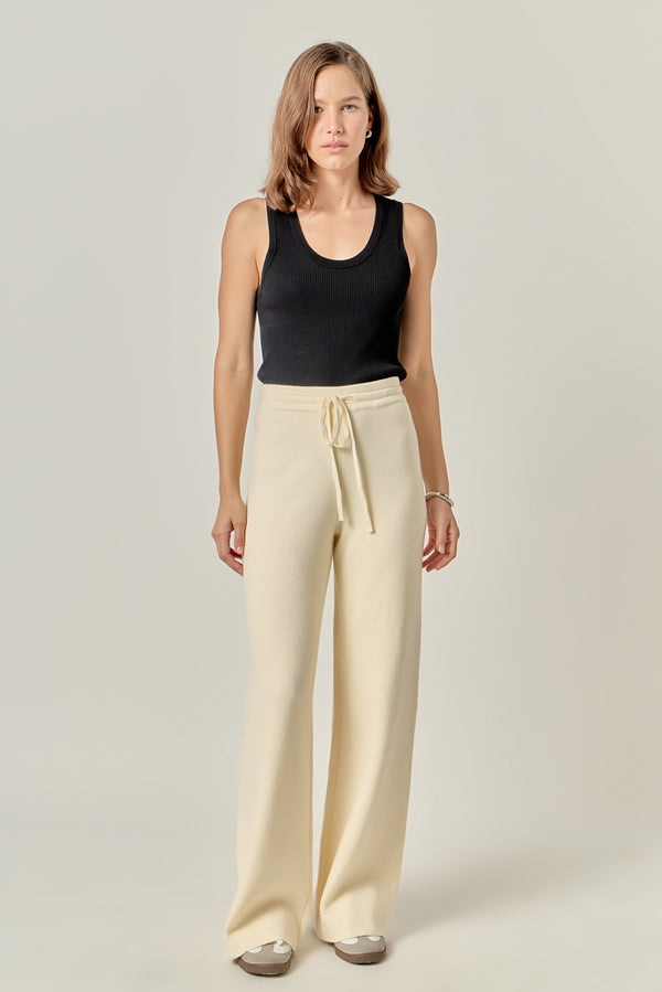 english factory String Knit Pants IVORY