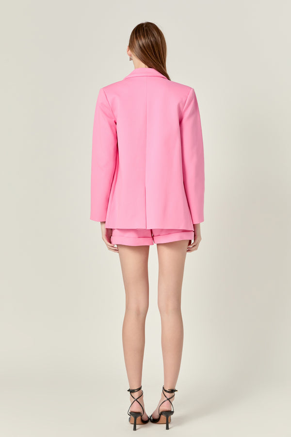 English Factory Terry Suit Shorts PINK