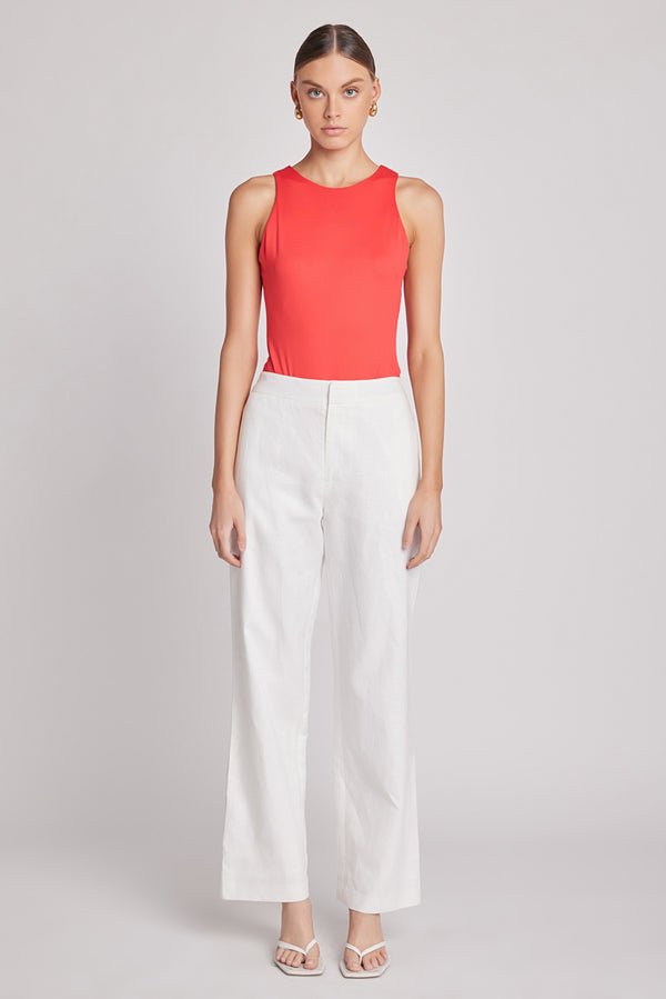 english factory The Essential Linen Trouser WHITE