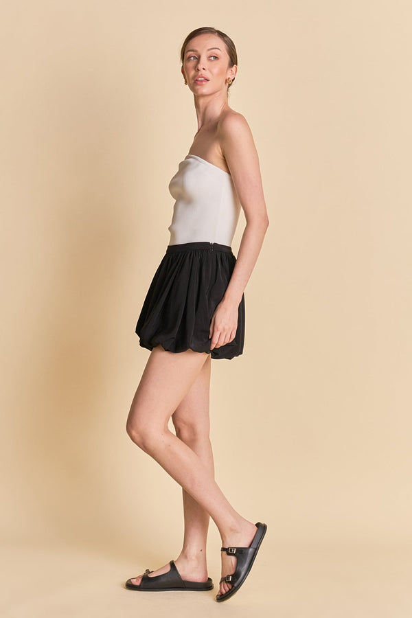 English Factory The Margot Bubble Skirt BLACK