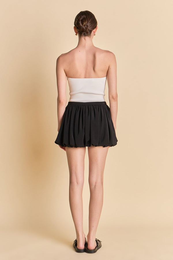 English Factory The Margot Bubble Skirt BLACK
