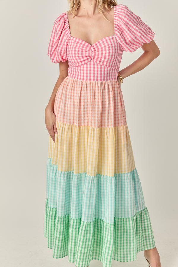 English Factory The Poppy Picnic Dress MULTI