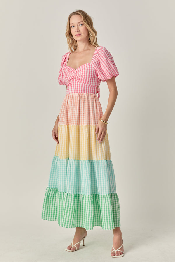 English Factory The Poppy Picnic Dress MULTI