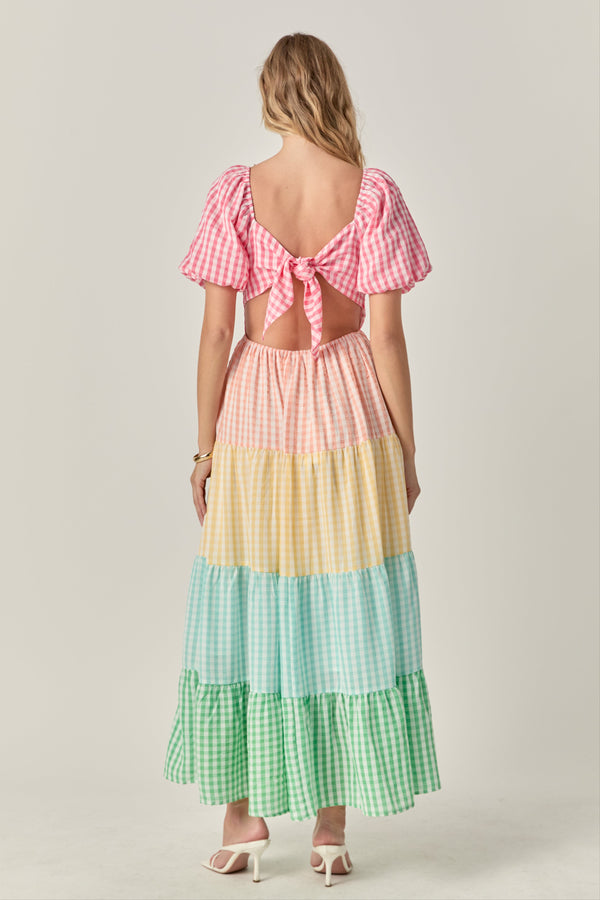 English Factory The Poppy Picnic Dress MULTI