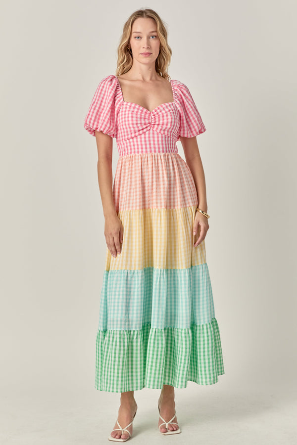 english factory The Poppy Picnic Dress MULTI