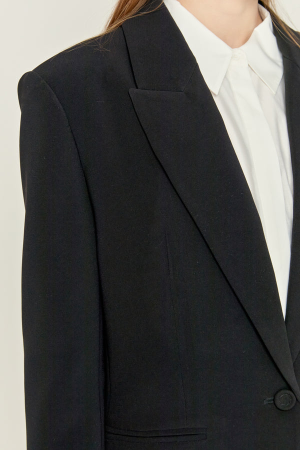 English Factory Timeless Double Jacket BLACK