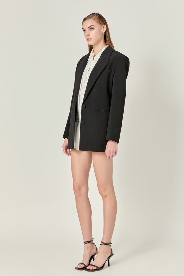 English Factory Timeless Double Jacket BLACK