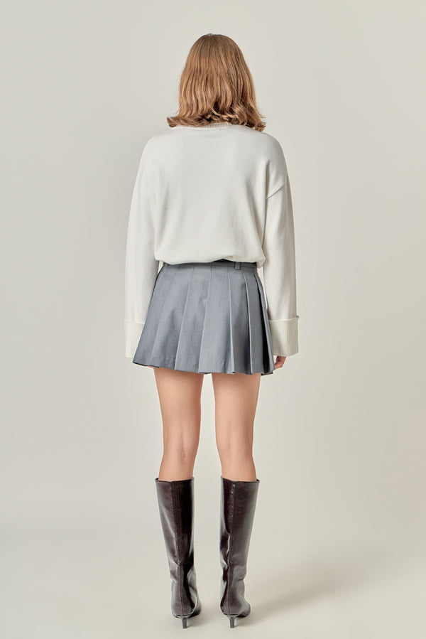 English Factory Turtle Neck Sweater IVORY