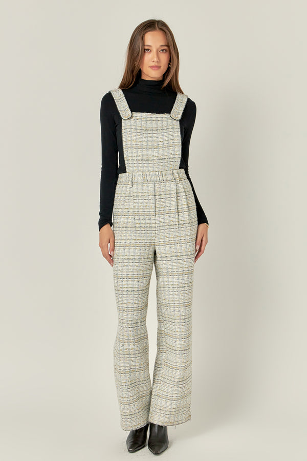 english factory Tweed Overalls MULTI