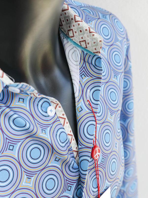 english factory CASTLETON Long Sleeve Shirt Sapphire