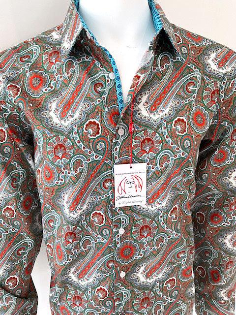 English Factory BERWICK Long Sleeve Shirt Red