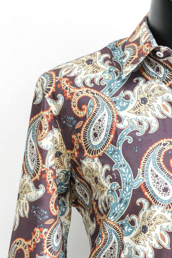 english Factory BRADBURY Long Sleeve Shirt Plum