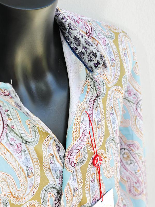 english factory BRAMHALL Long Sleeve Shirt Teal