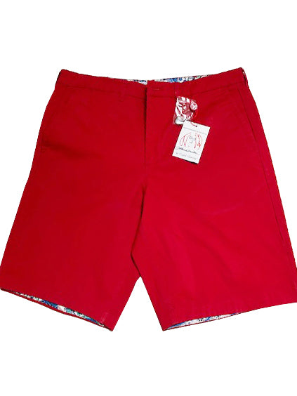 english factory CORNWALL Short Red