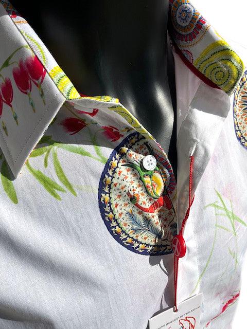 english factory FLEETWOOD Long Sleeve Shirt White