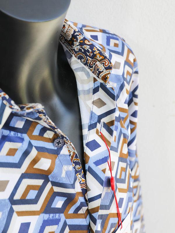 english factory HINDLEY Long Sleeve Shirt Sky