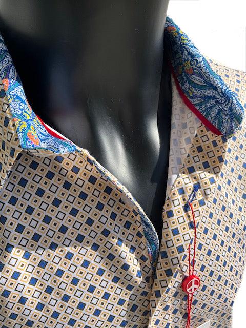 english factory LYE Short Sleeve Shirt Ecru