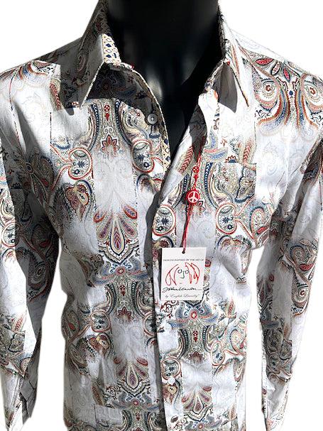 English Factory MORECOMBE Long Sleeve Shirt White