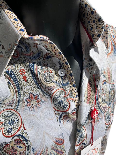 english factory MORECOMBE Long Sleeve Shirt White