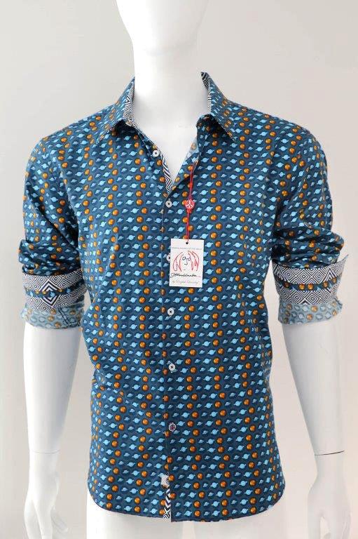 English Factory PASTON Long Sleeve Shirt Teal
