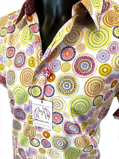 english factory RICHMOND Short Sleeve Shirt Citrus