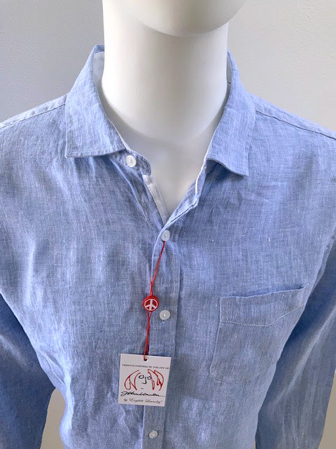 english factory SPOTLAND Long Sleeve Shirt Sky