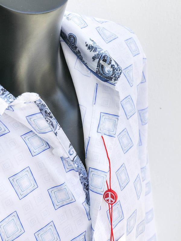 english factory WALKDEN Long Sleeve Shirt White