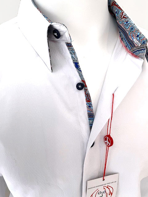 english factory WILTON Long Sleeve Shirt White