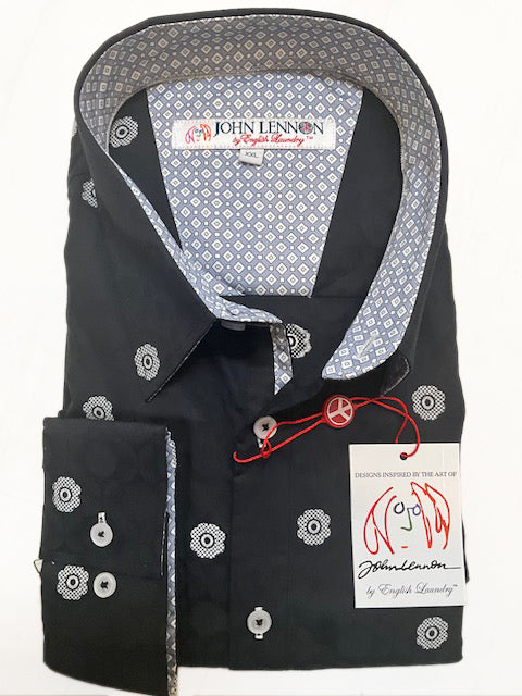 english factory WREXHAM Long Sleeve Shirt Black