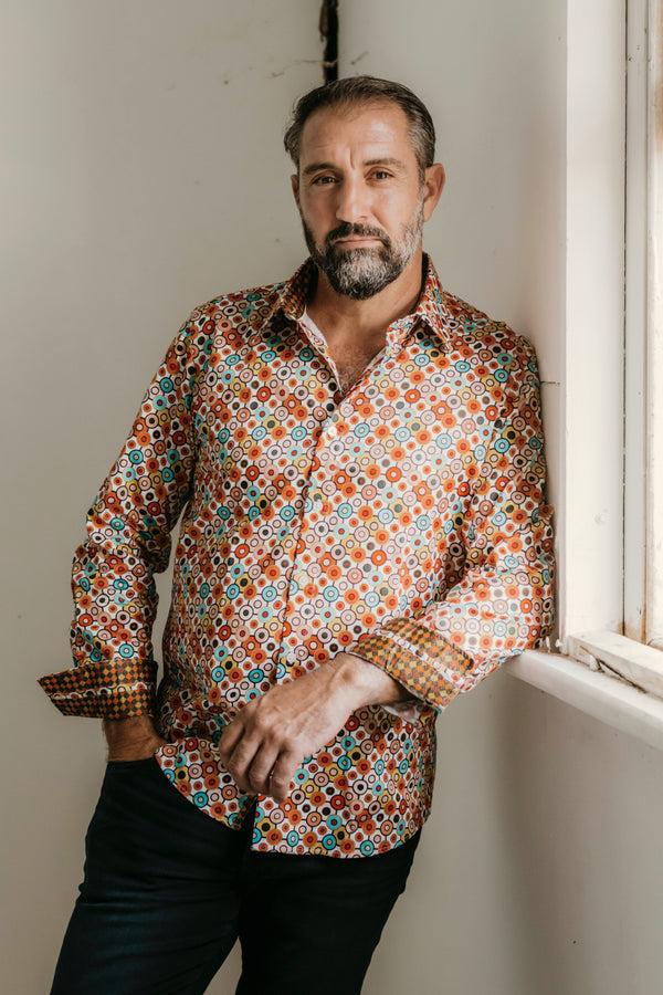 english factory SMITHY BRIDGE Long Sleeve Shirt Multi