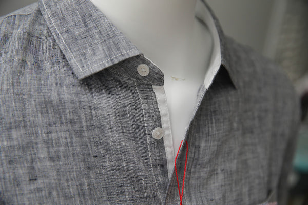 English Factory SPOTLAND Long Sleeve Shirt Charcoal
