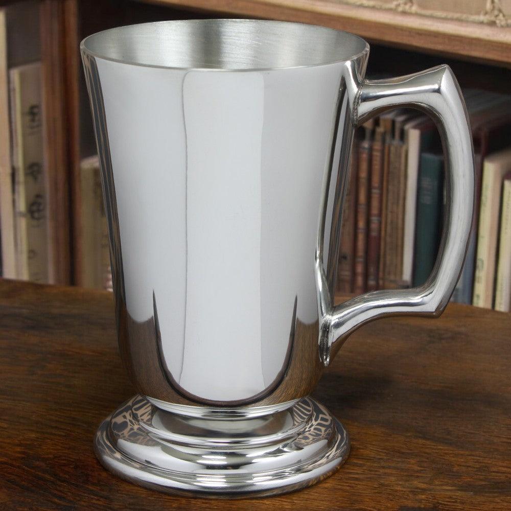 English Factory 1 Pint* Pewter Beer Mug Tankard - Pilsner Design