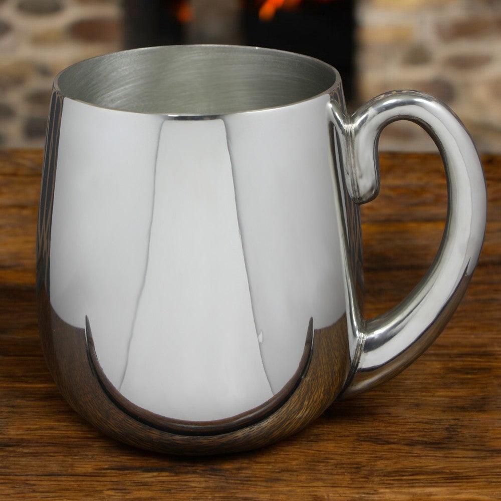 English Factory 1 Pint* Pewter Beer Mug Tankard - Stout Design