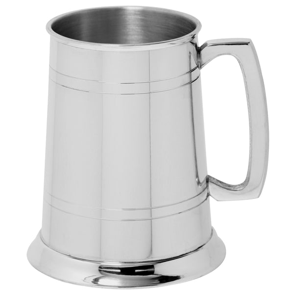 english factory 1 Pint* Pewter Beer Mug Tankard With Classic Handle