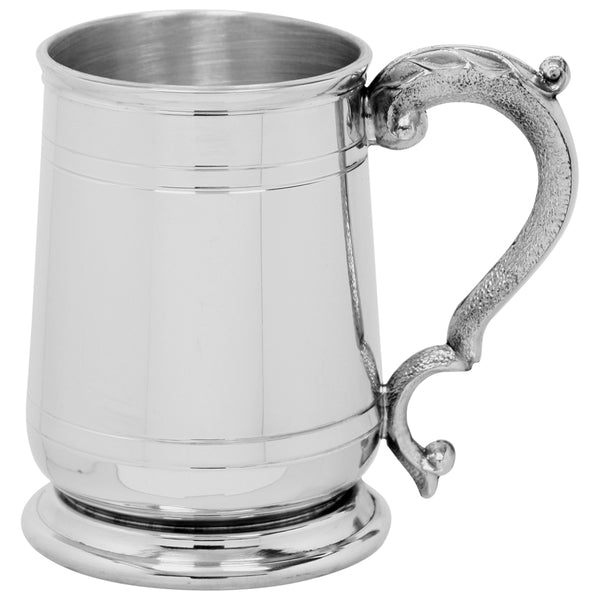 english factory 1 Pint* Pewter Beer Mug Tankard With Elegant Handle
