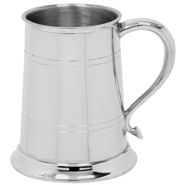 english factory 1 Pint* Pewter Beer Mug Tankard With Swan Style Handle