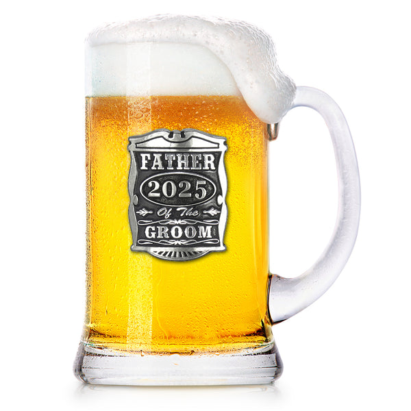 english factory 1 Pint Wedding Father Of The Groom Glass Beer Mug Tankard 2025