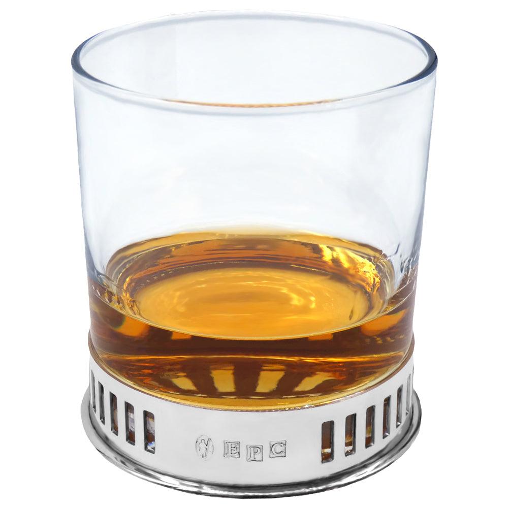 English Factory 11oz MONACO WHISKEY OR RUM DOUBLE GLASS TUMBLER SET