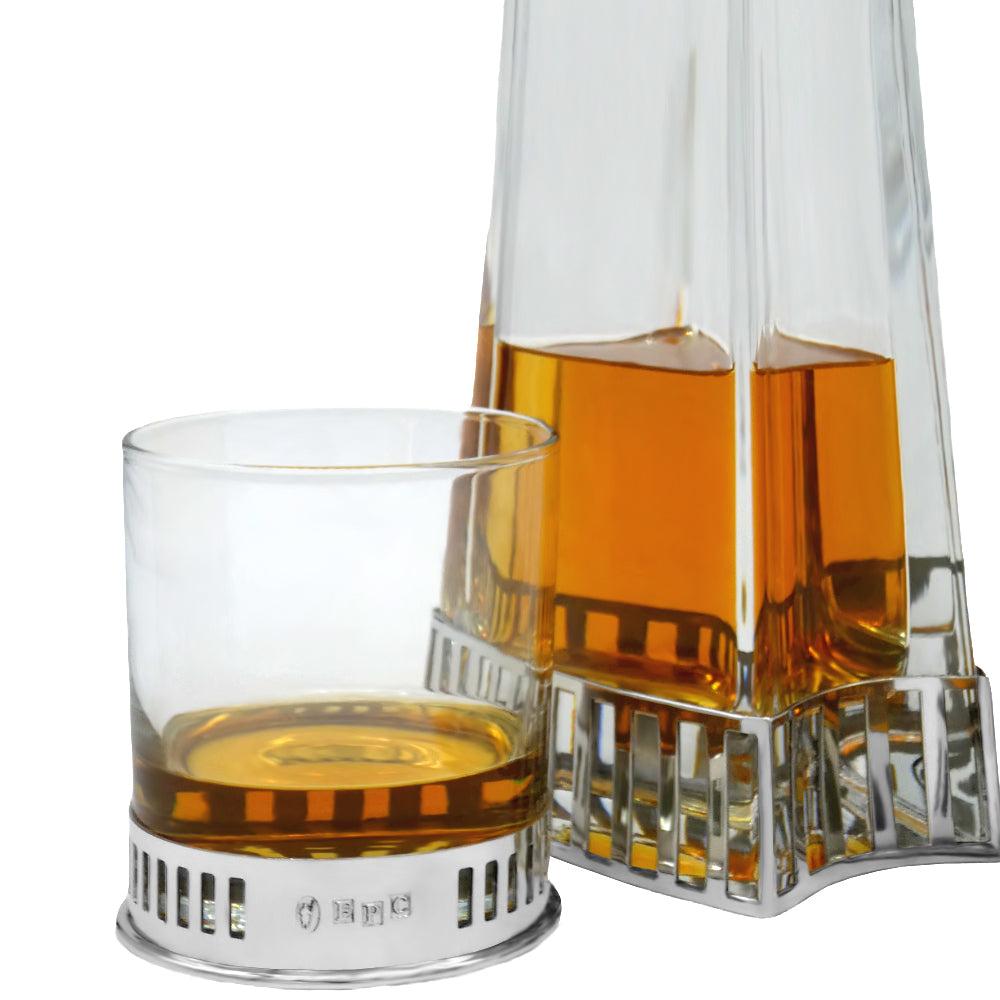 English Factory 11oz MONACO WHISKEY OR RUM SINGLE GLASS TUMBLER