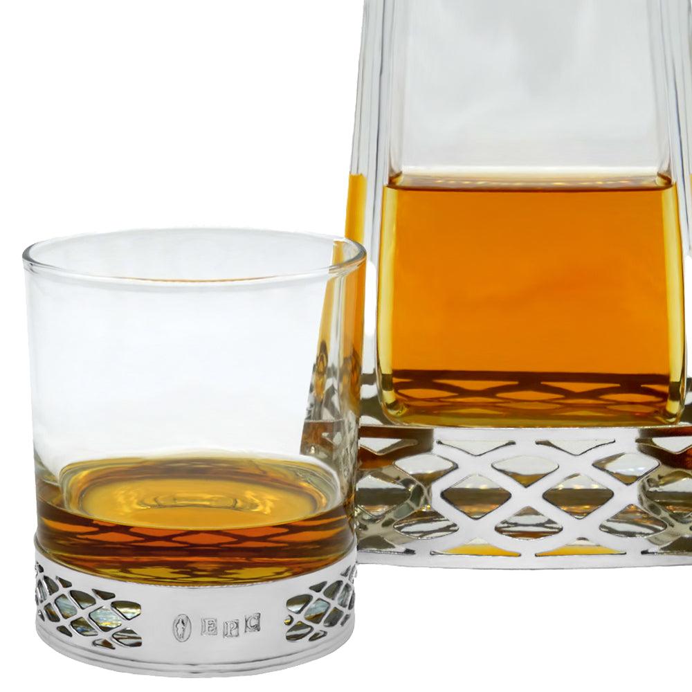 English Factory 11oz UISGE BEATHA WHISKEY OR RUM SINGLE GLASS TUMBLER